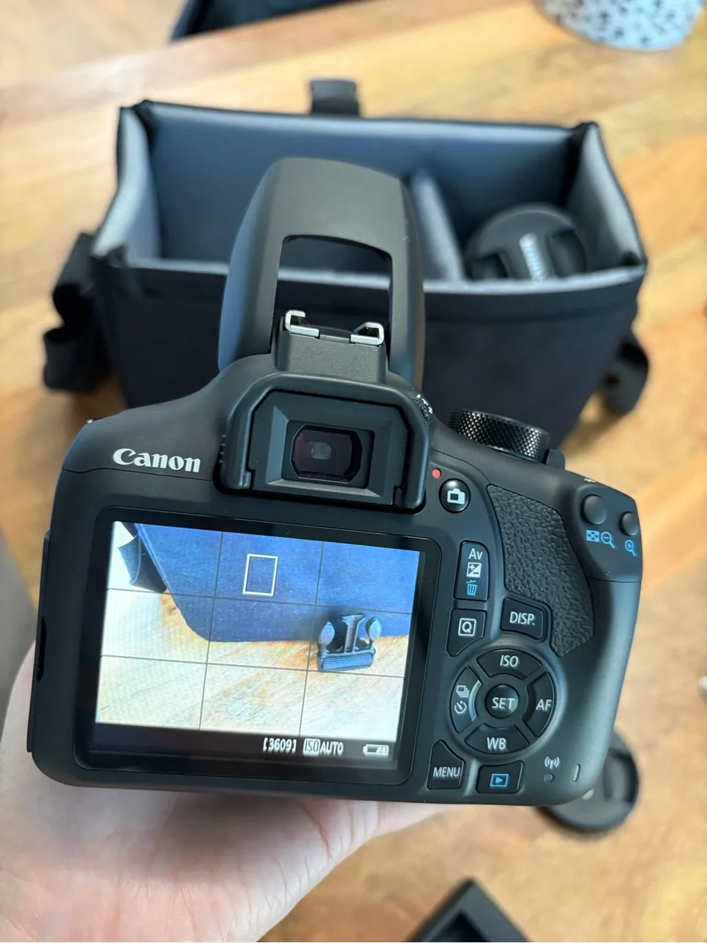 Canon EOS Rebel T6 DSLR Camera with 18-55mm Lens - Black